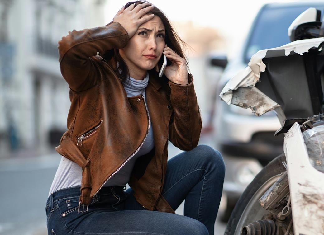 Indemnisation accident de moto