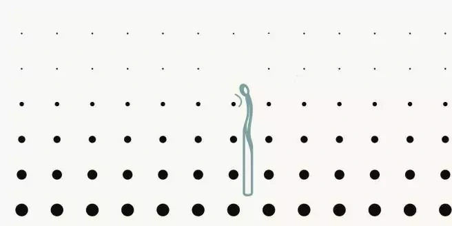 Illustration schématique d’une cicatrice de brûlure sur la peau.