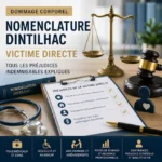 Victime directe et nomenclature Dintilhac : les postes de préjudices indemnisables