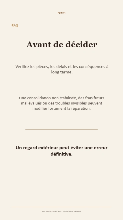 Avant de décider