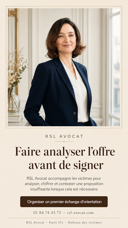 Faire analyser l’offre avant de signer